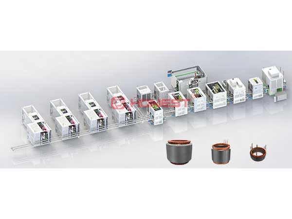 新能源驅(qū)動(dòng)電機(jī)定子裝配生產(chǎn)線