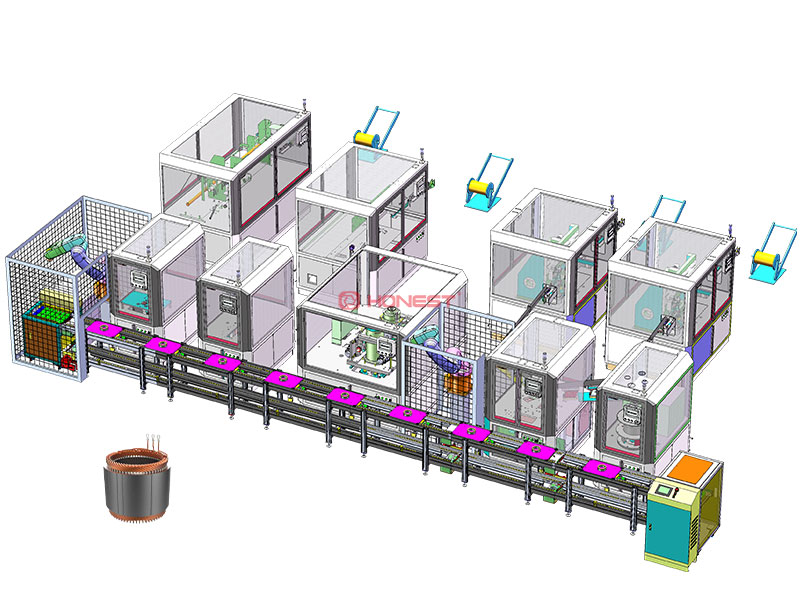 驅動電機自動化設備