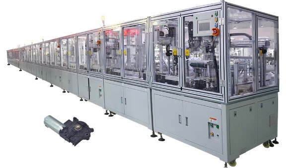 整套全自動化汽車天窗電機(jī)生產(chǎn)線裝配設(shè)備